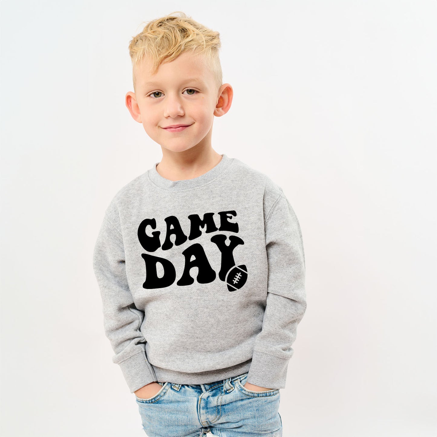 Game Day Football | Toddler Graphic Sweatshirt