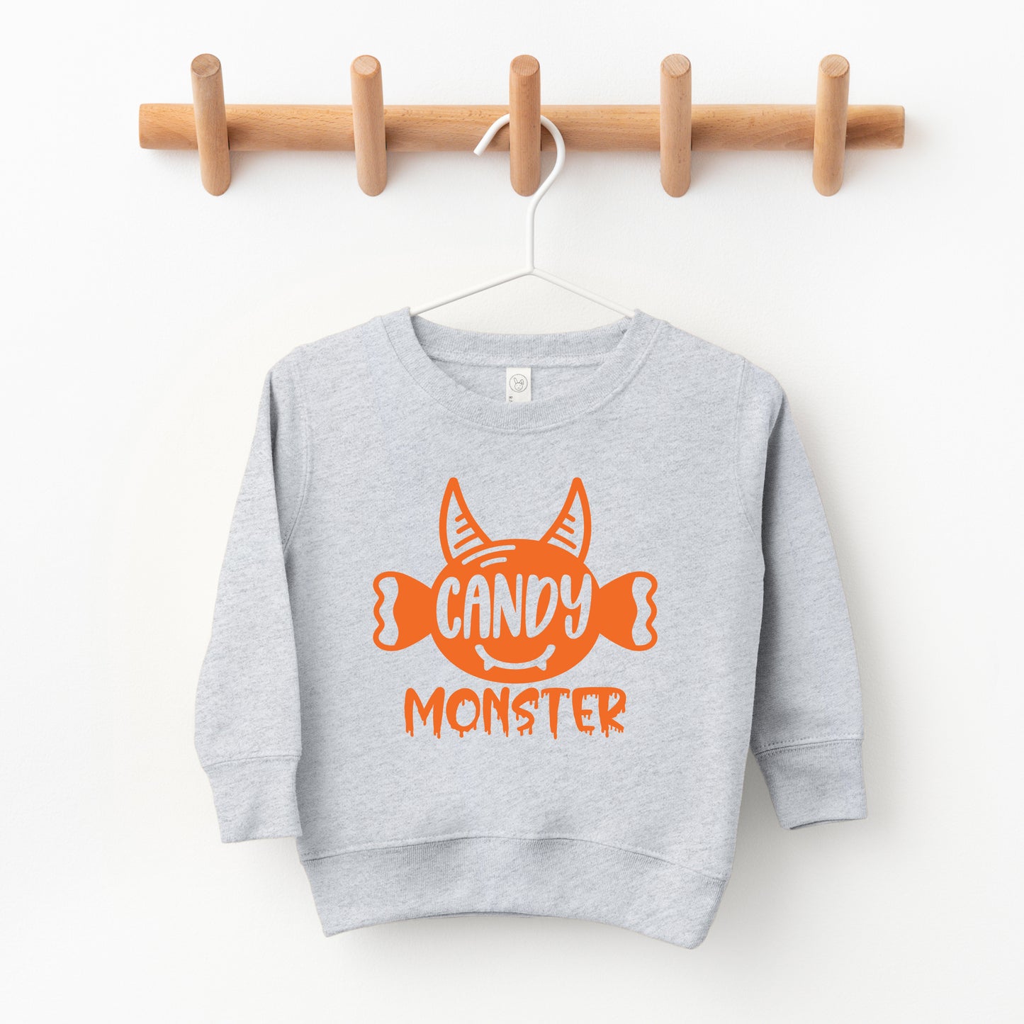 Candy Monster Horns | Toddler Graphic Sweatshirt