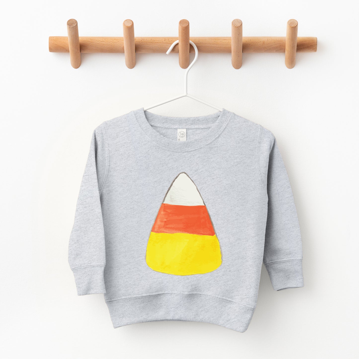 Watercolor Candy Corn | Toddler Graphic Sweatshirt