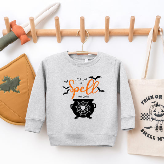 I'll Put A Spell On You Glitter | Toddler Graphic Sweatshirt