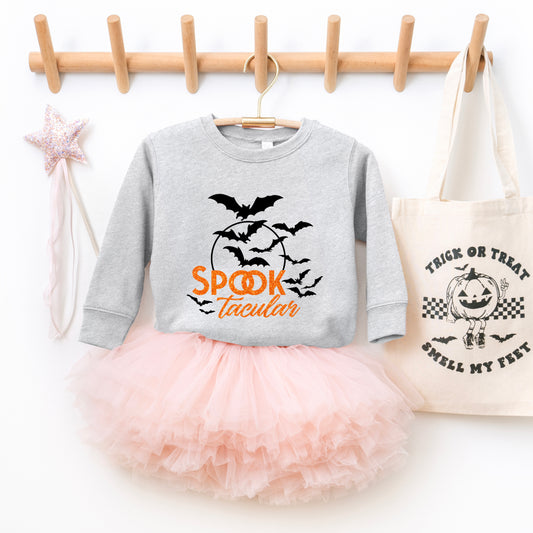 SpookTacular Glitter | Toddler Graphic Sweatshirt