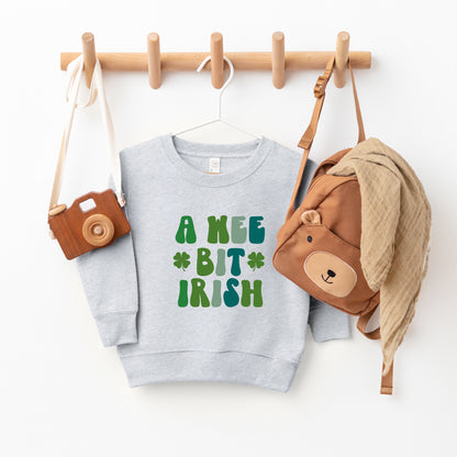 A Wee Bit Irish | Toddler Graphic Sweatshirt