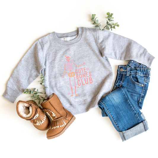 Cute Bones Club | Toddler Graphic Sweatshirt