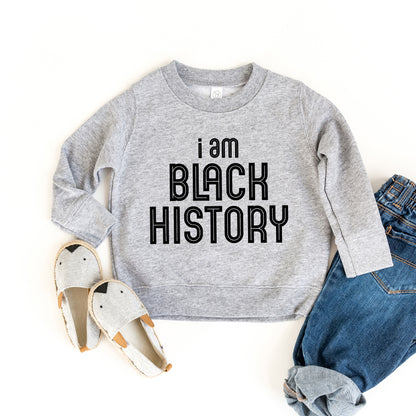 I Am Black History | Toddler Graphic Sweatshirt