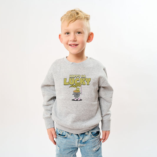 Happy Go Lucky Pot of Gold | Toddler Graphic Sweatshirt