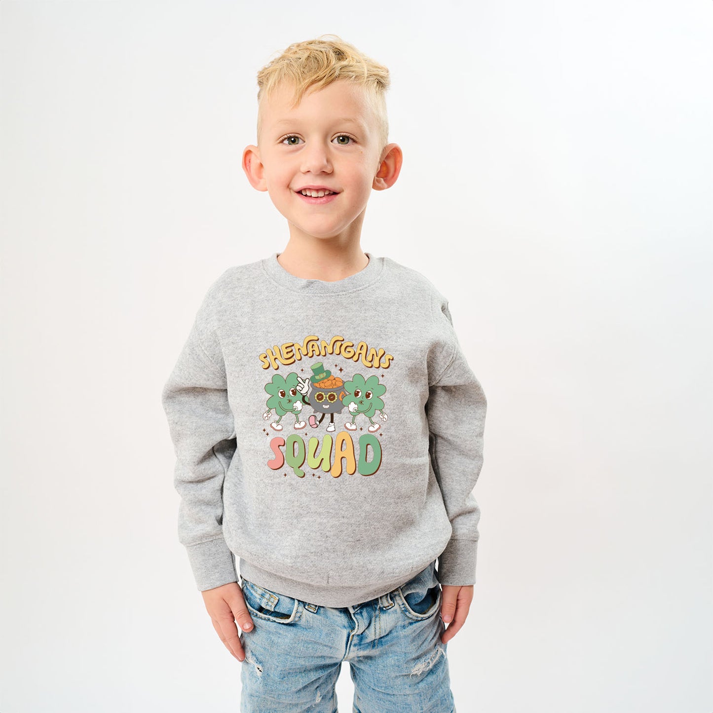 Shenanigans Squad | Toddler Graphic Sweatshirt