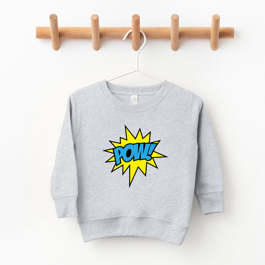 Comic Pow | Toddler Graphic Sweatshirt