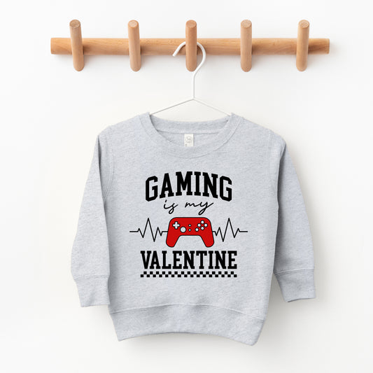 Gaming Is My Valentine | Toddler Graphic Sweatshirt