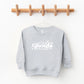 All The Ghouls Love Me Diamonds | Toddler Graphic Sweatshirt