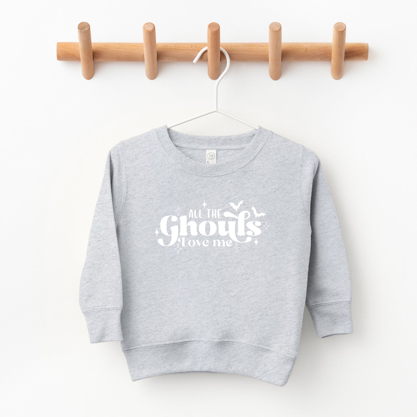 All The Ghouls Love Me Diamonds | Toddler Graphic Sweatshirt