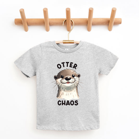 Otter Chaos | Youth Graphic Short Sleeve Tee