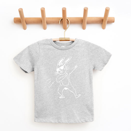 Dabbing Bunny | Toddler Graphic Short Sleeve Tee