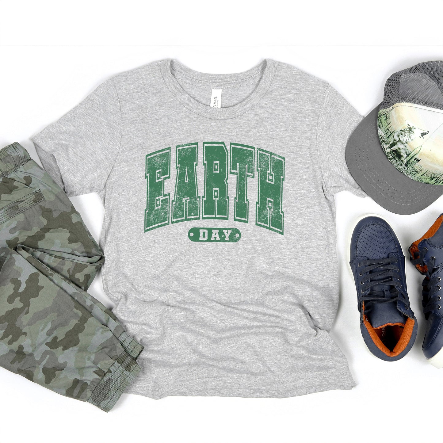 Earth Day Varsity | Toddler Graphic Short Sleeve Tee