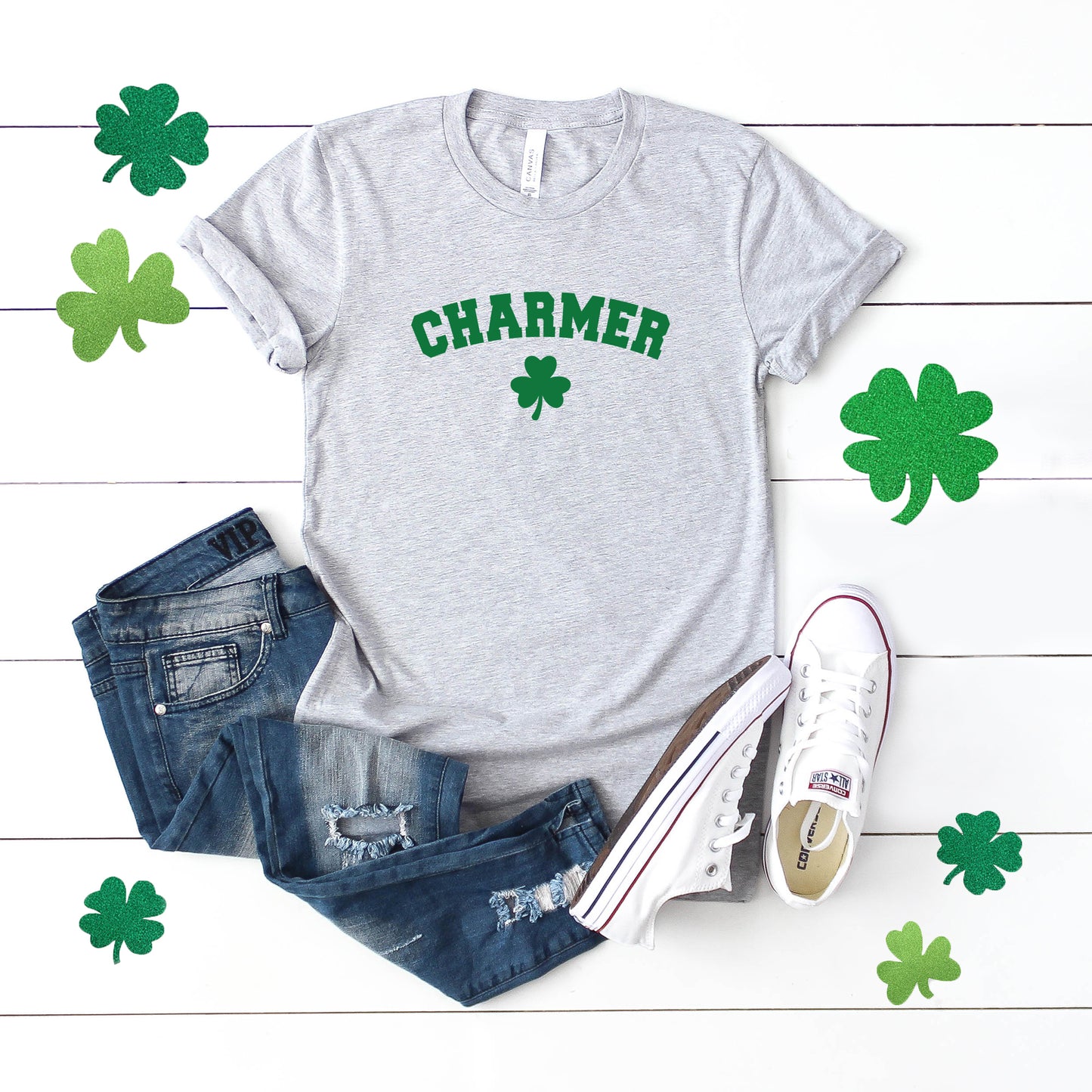 Charmer Clover | Toddler Graphic Short Sleeve Tee