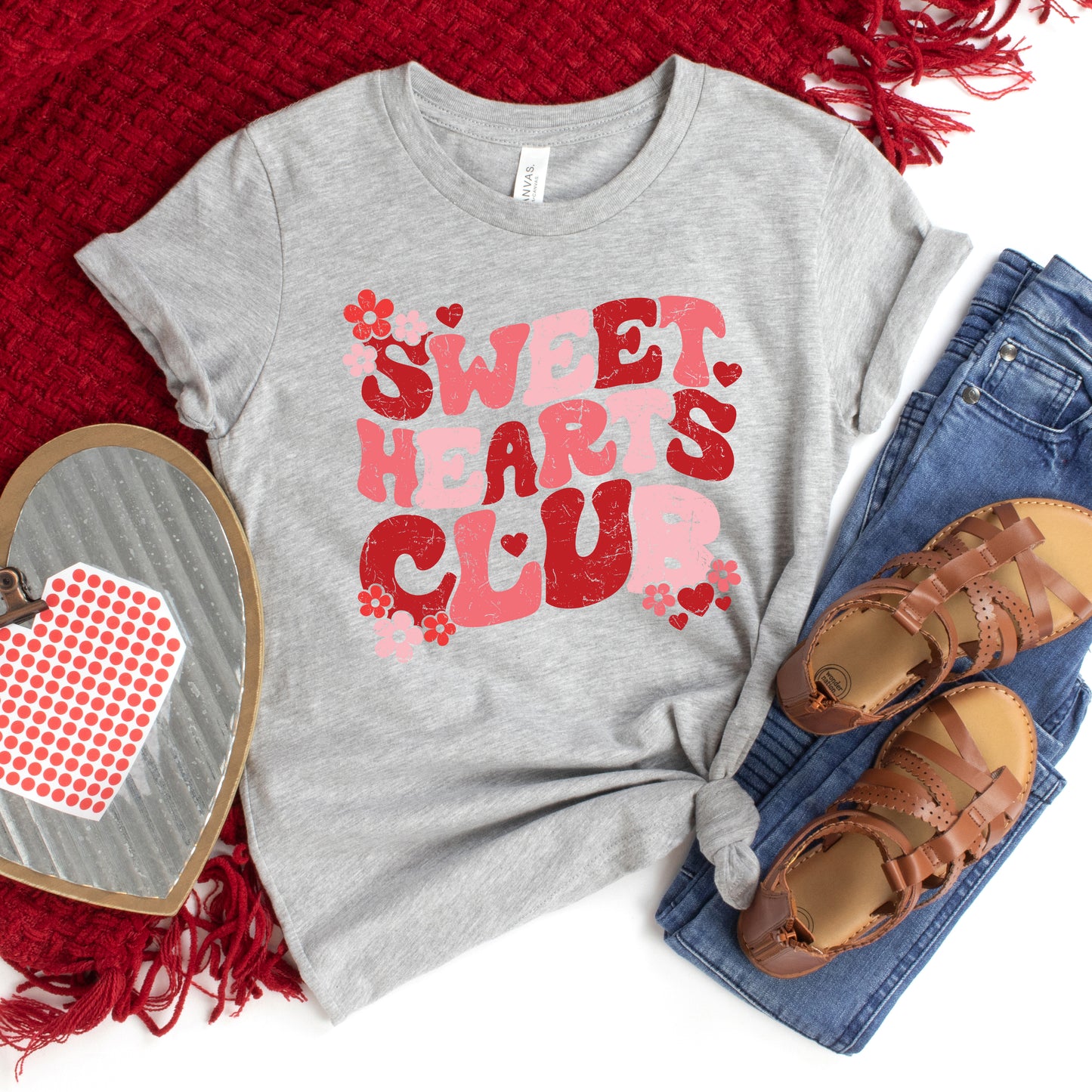 Sweethearts Club | Toddler Graphic Short Sleeve Tee