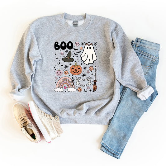 Boo Collage | Youth Sweatshirt