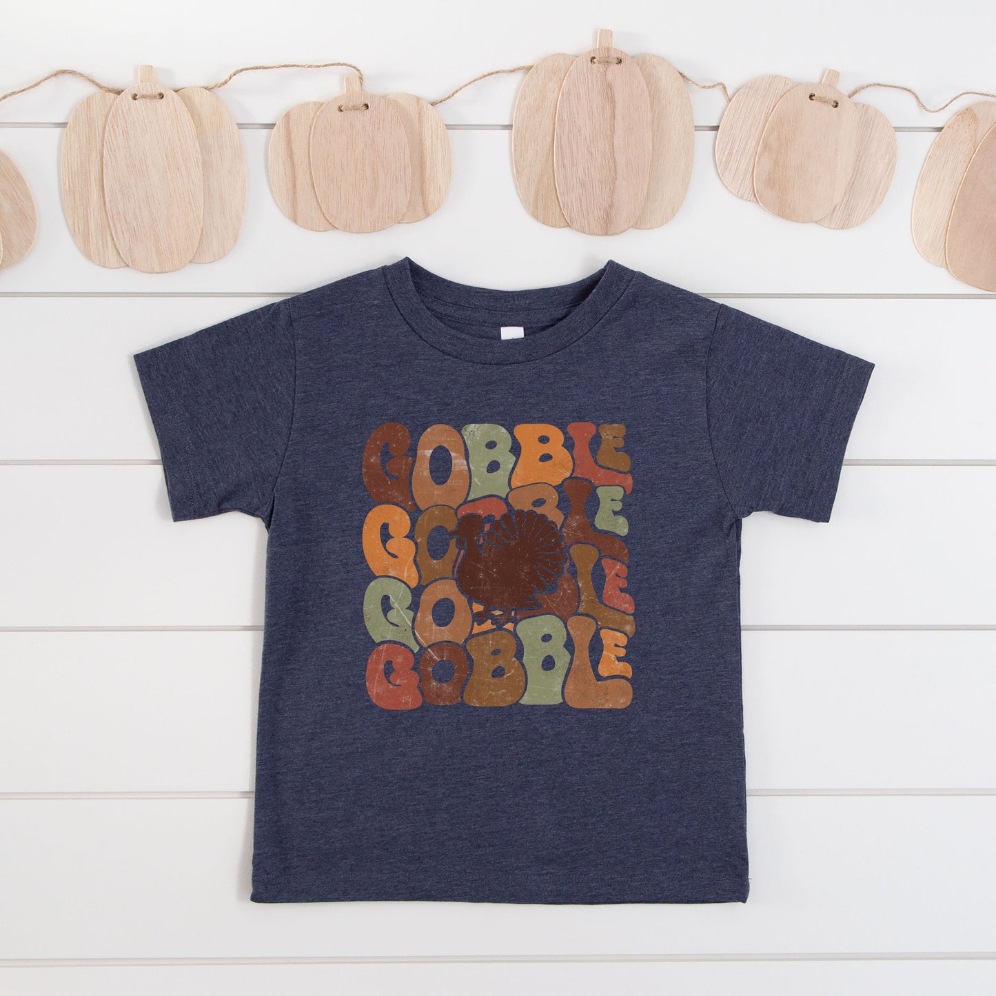 Gobble Turkey | Toddler Graphic Short Sleeve Tee