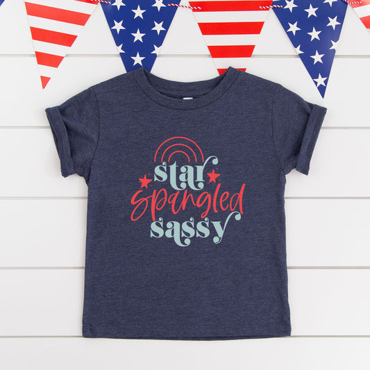 Star Spangled Sassy | Youth Graphic Short Sleeve Tee