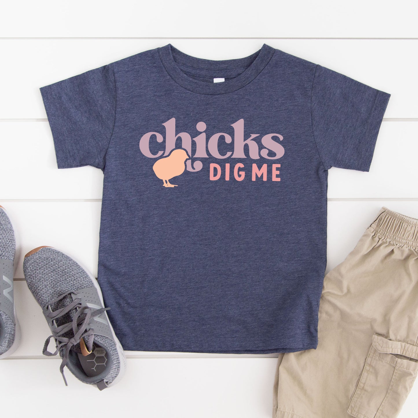 Chicks Dig Me | Toddler Graphic Short Sleeve Tee