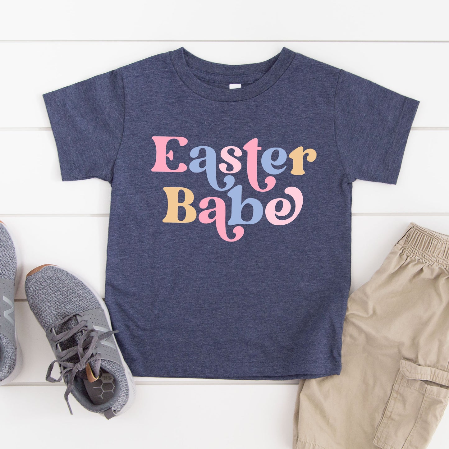 Easter Babe Colorful | Toddler Graphic Short Sleeve Tee