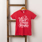 Nice Til Proven Naughty | Toddler Graphic Short Sleeve Tee