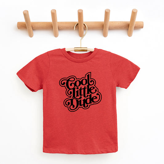 Cool Little Dude | Toddler Graphic Short Sleeve Tee