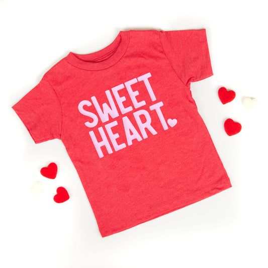 Sweetheart Puff Print | Youth Graphic Short Sleeve Tee