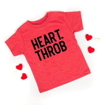 Heart Throb Small Heart Puff Print | Youth Graphic Short Sleeve Tee