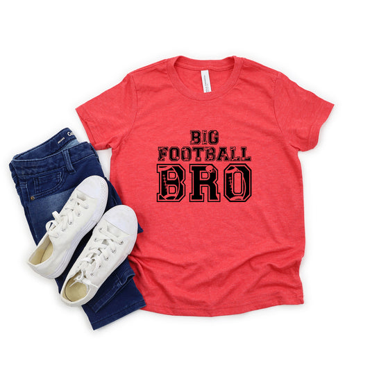 Big Football Bro | Toddler Graphic Short Sleeve Tee