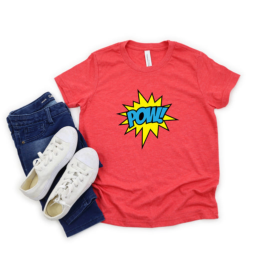 Comic Pow | Toddler Graphic Short Sleeve Tee