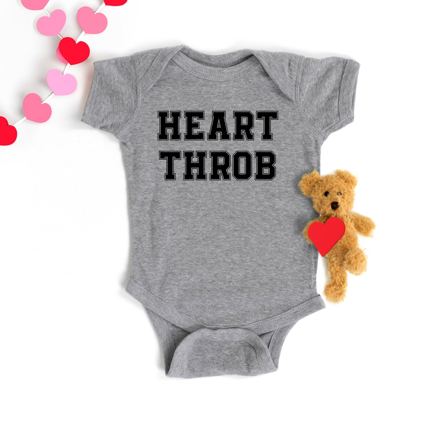 Heart Throb | Baby Graphic Short Sleeve Onesie