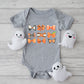 Coquette Girl Halloween Bow Chart | Baby Graphic Short Sleeve Onesie
