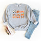 Coquette Girl Halloween Bow Chart | Youth Graphic Sweatshirt