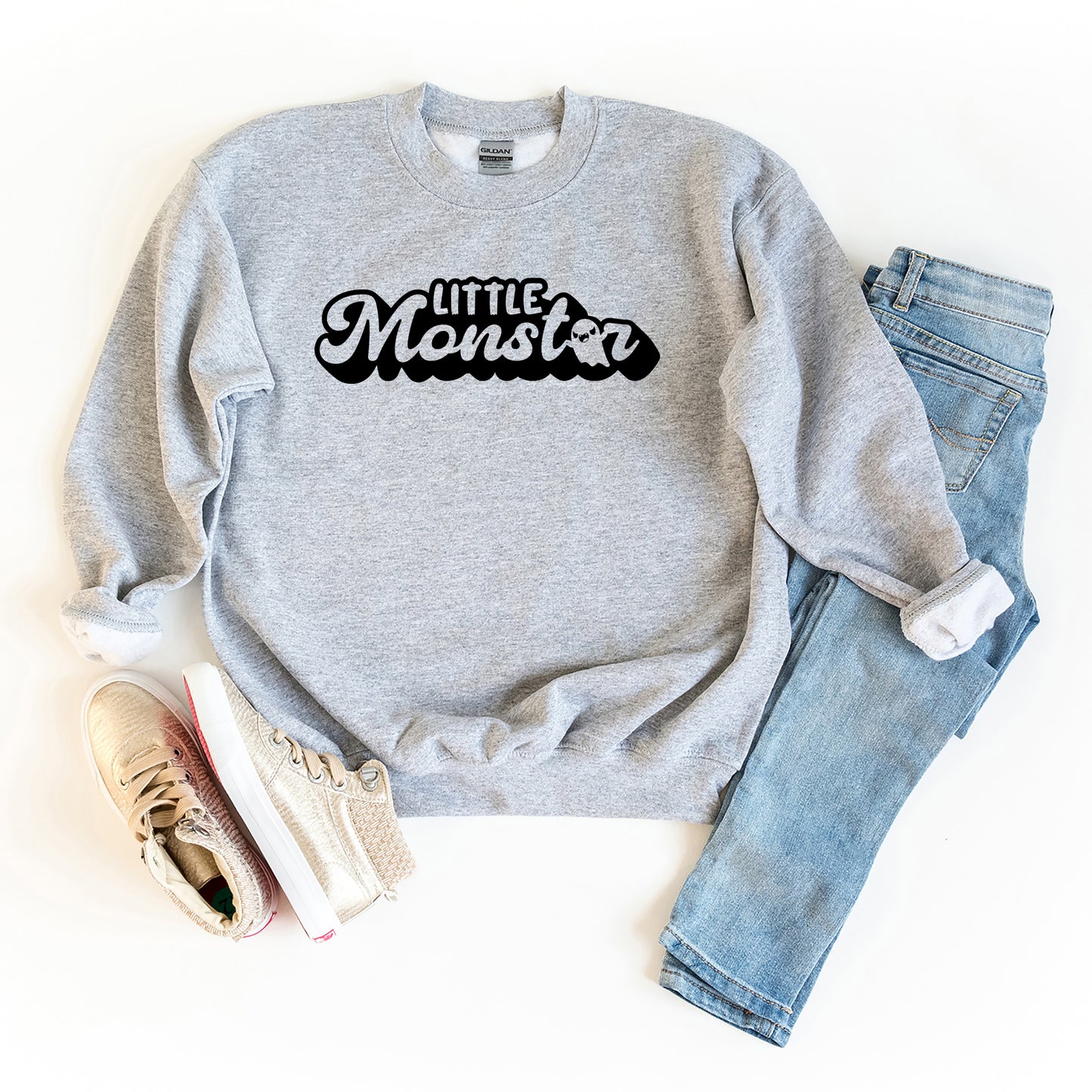 Little Monster | Youth Graphic Sweatshirt