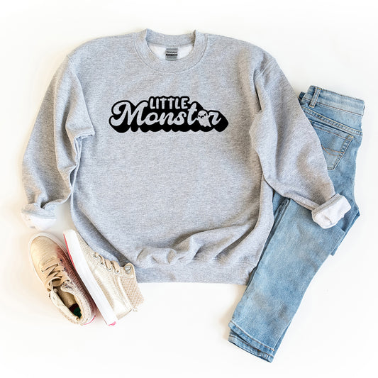 Little Monster | Youth Graphic Sweatshirt