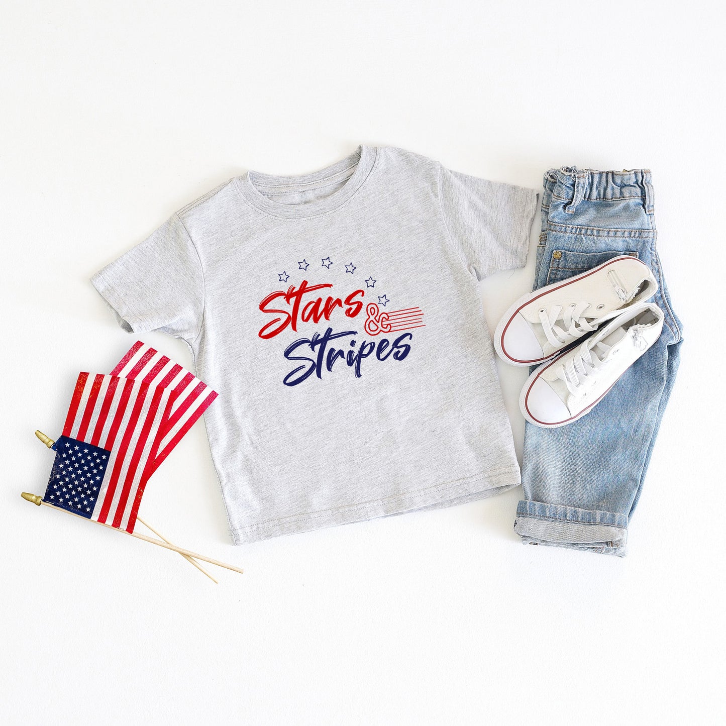 Stars and Stripes | Youth Graphic Short Sleeve Tee