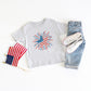 Star Flag Firework | Toddler Graphic Short Sleeve Tee