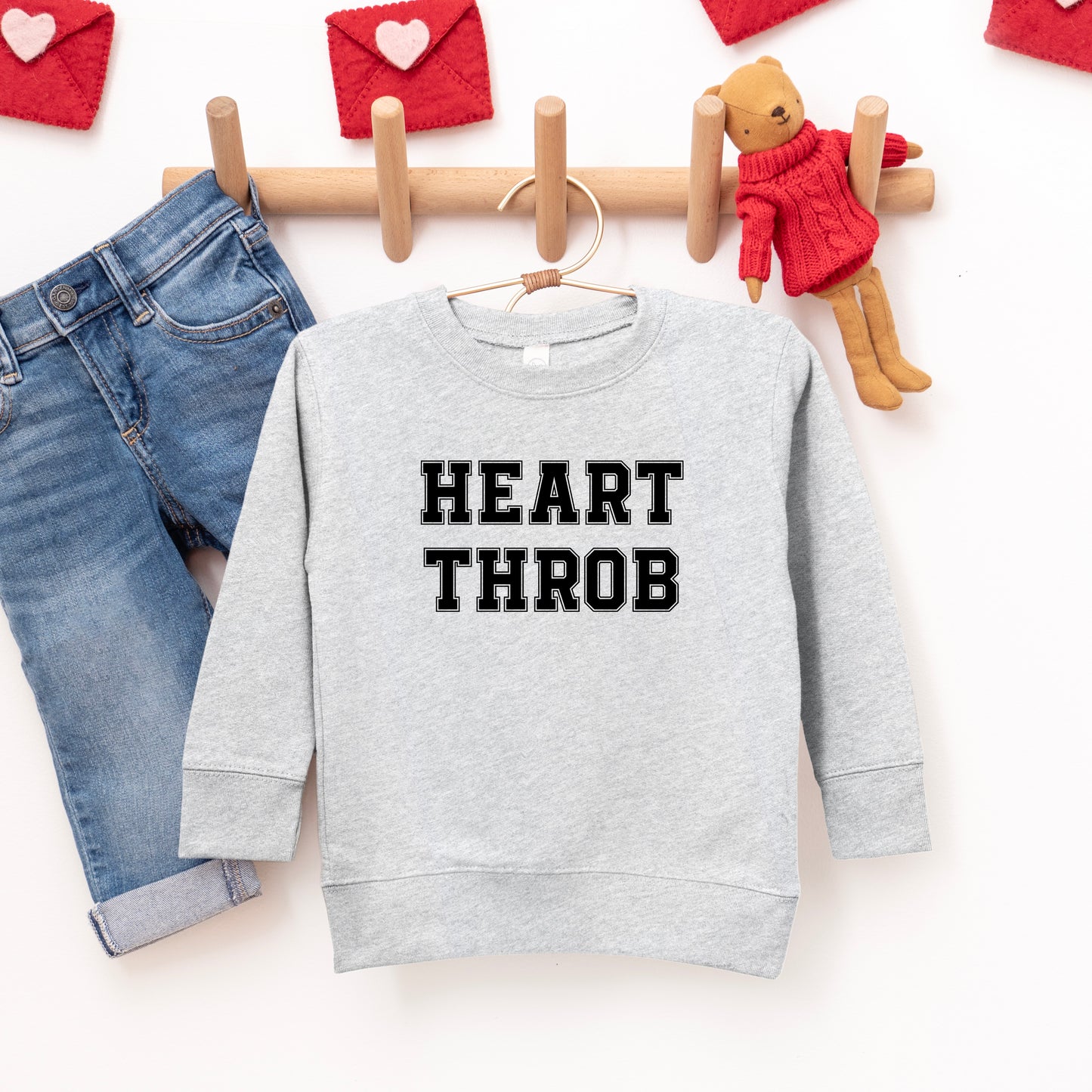 Heart Throb | Youth Ultra-Soft Graphic Sweatshirt