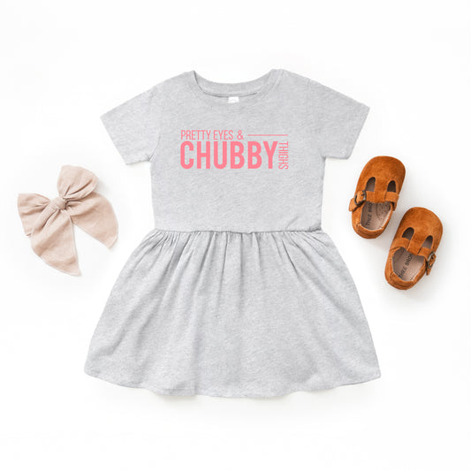 Pretty Eyes Chubby Thighs | Infant Dress