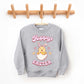 Hoppy Easter Chick Colorful | Youth Graphic Sweatshirt