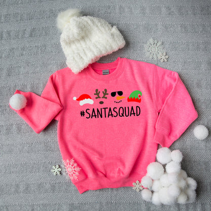 Santa Squad | Youth Graphic Sweatshirt