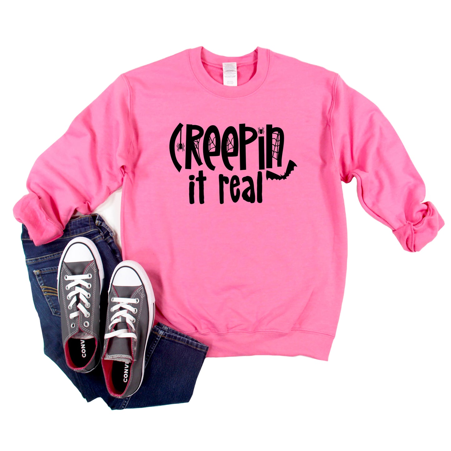 Creepin It Real | Youth Graphic Sweatshirt