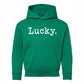 Lucky Typewriter | Youth Graphic Hoodie