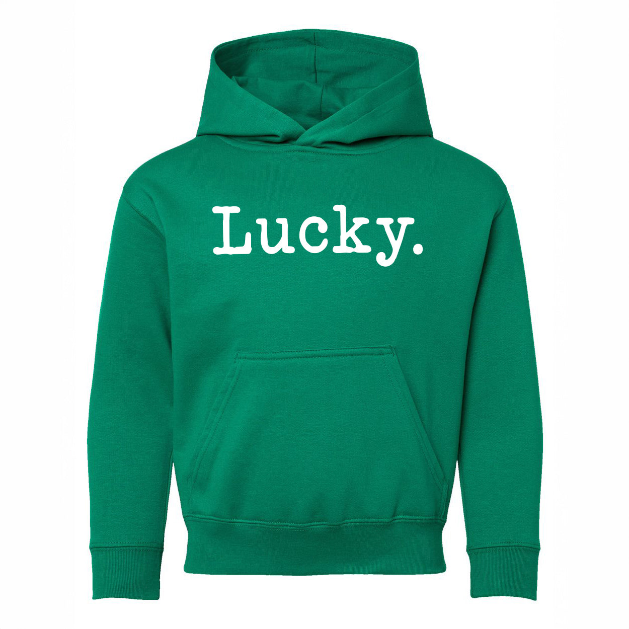 Lucky Typewriter | Youth Graphic Hoodie