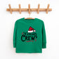 Cousin Crew Santa Hat | Toddler Graphic Long Sleeve Tee