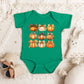 Coquette Fall Pumpkin Chart | Baby Graphic Short Sleeve Onesie