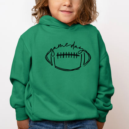 Football Game Day | Toddler Graphic Hoodie