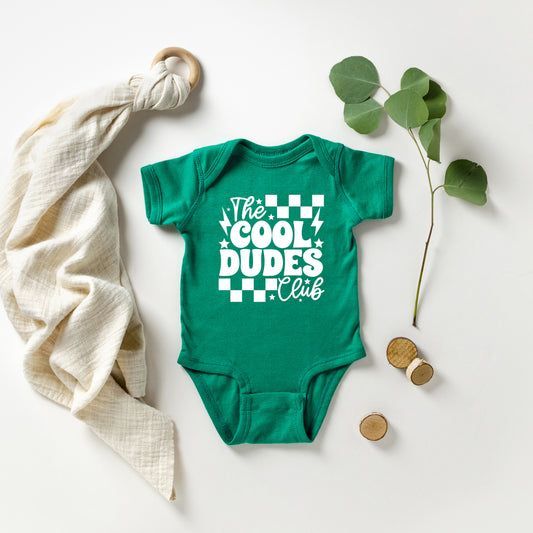 Cool Dudes Club | Baby Graphic Short Sleeve Onesie