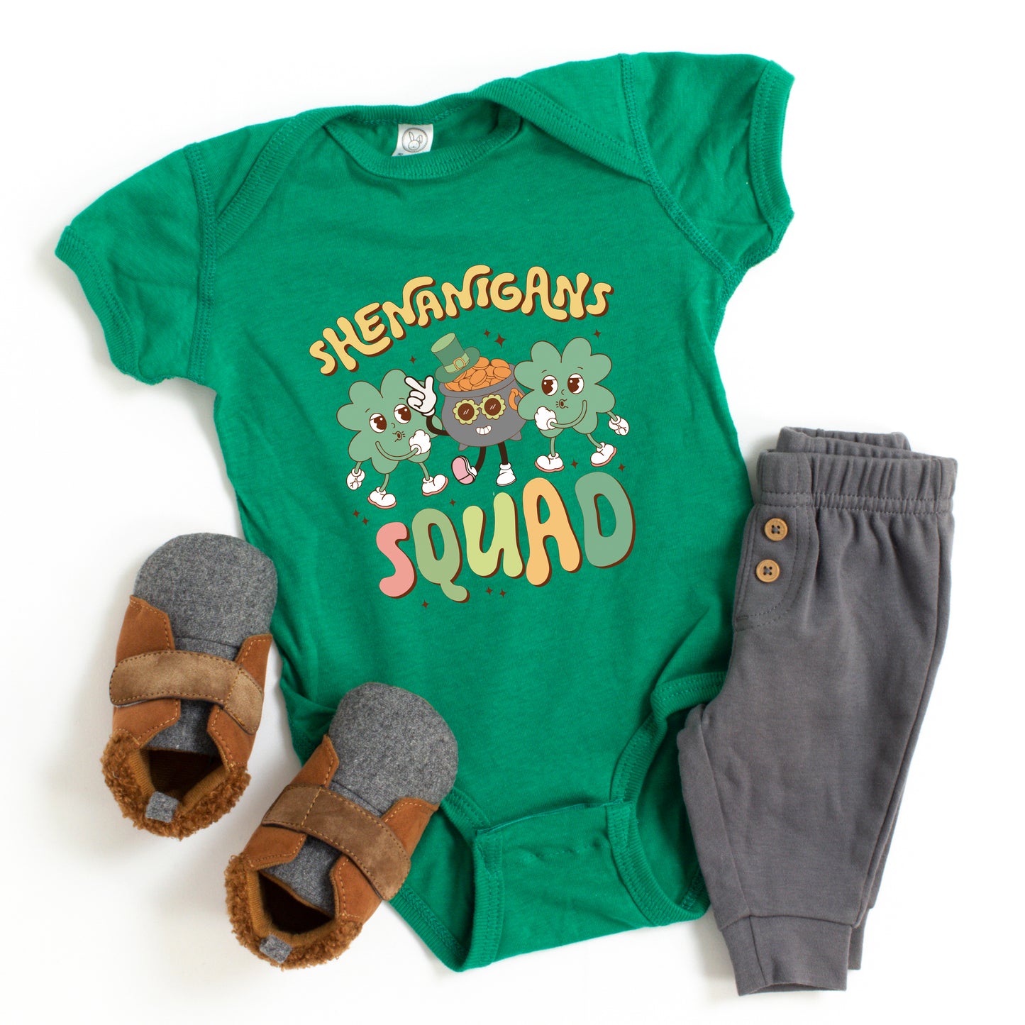 Shenanigans Squad | Baby Graphic Short Sleeve Onesie