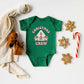 Christmas Gingerbread Crew | Baby Graphic Short Sleeve Onesie